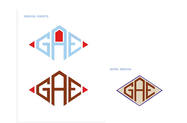 Great American Energy — A renewable resources investment and production management company — sought to update its logo to better reflect their innovative activities while retaining the sense of Americana in their brand mark. (Logomark redesign.)